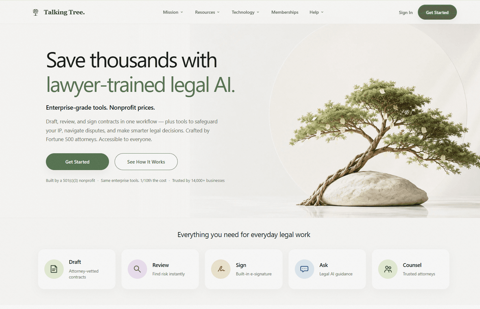 Talking Tree screenshot 1