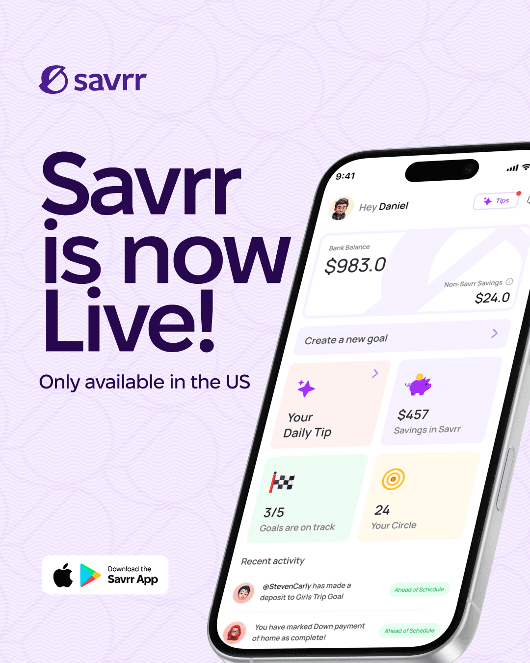 Savrr App screenshot 1