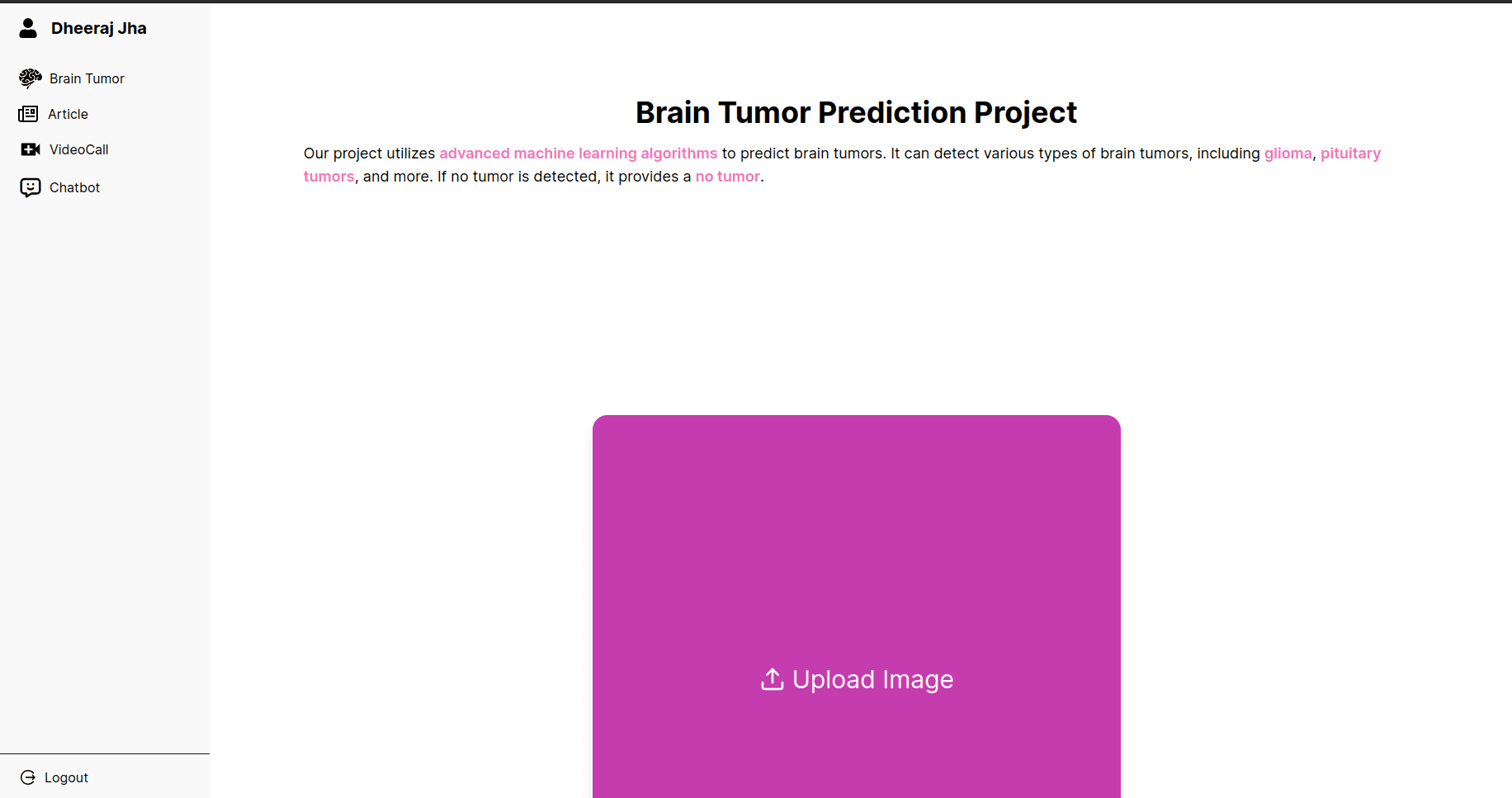 OncoSight screenshot 1