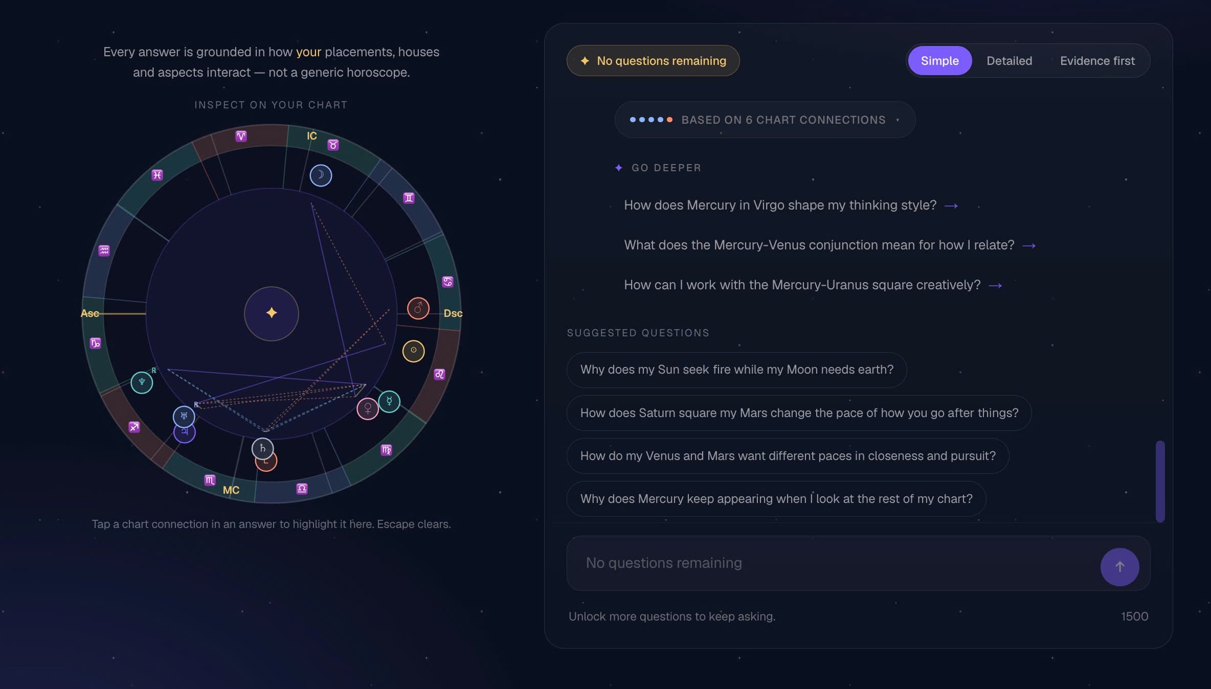 GetBirthChart screenshot 1
