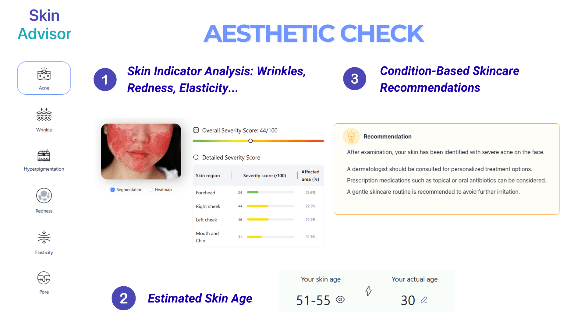 SkinAdvisor AI screenshot 1