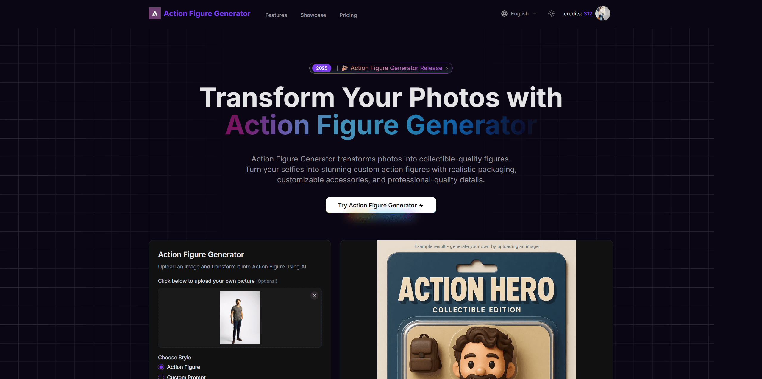Action Figure Generator screenshot 1