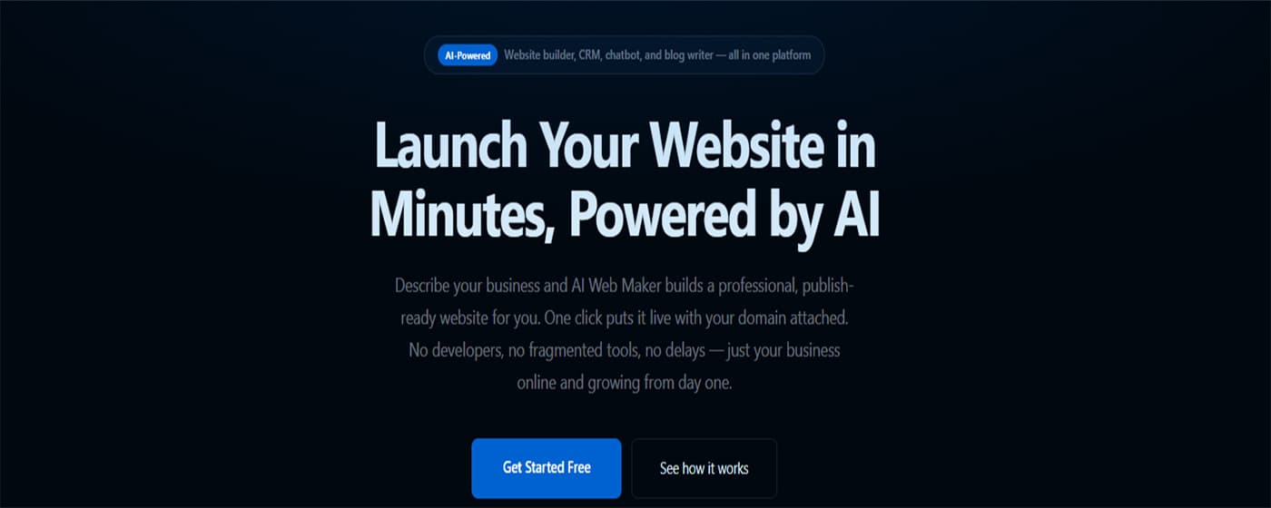 AI Web Maker screenshot 1