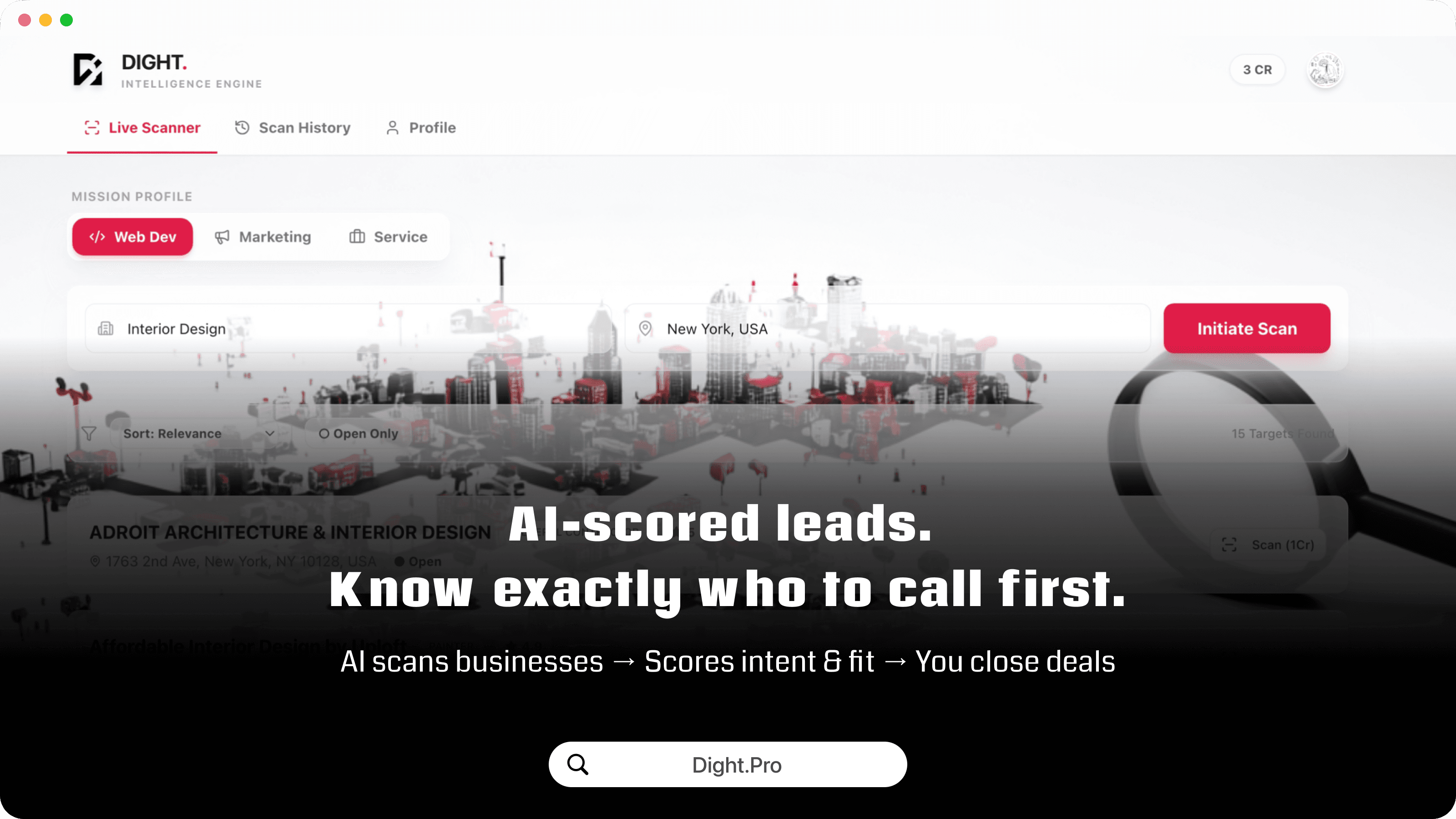 Dight screenshot 1