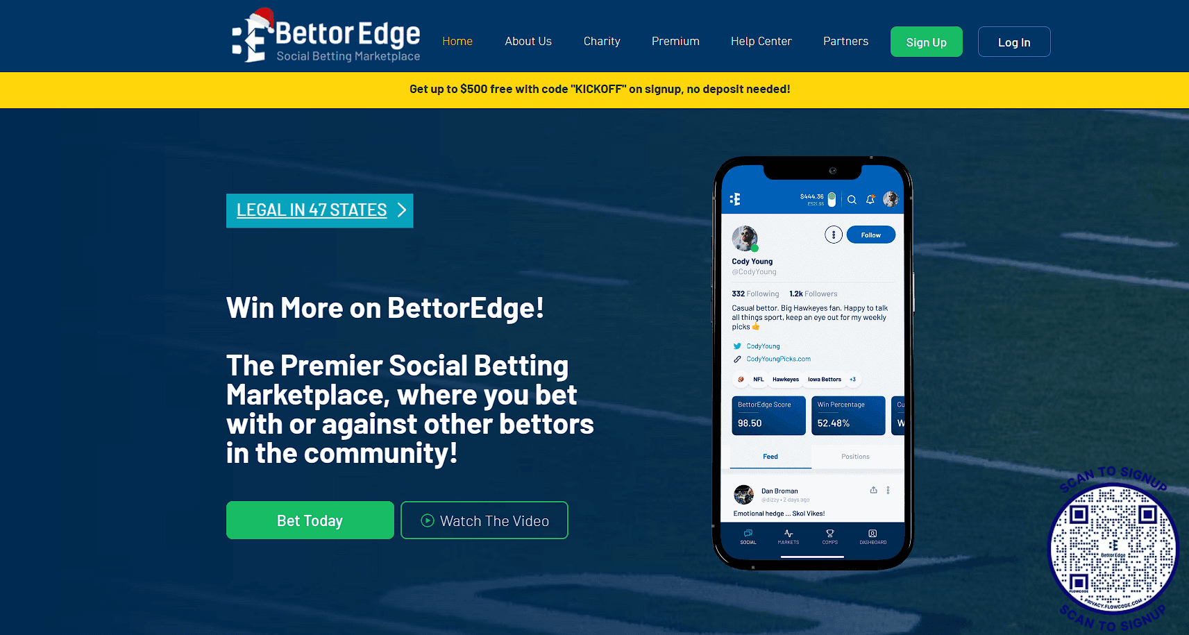  BettorEdge screenshot 1