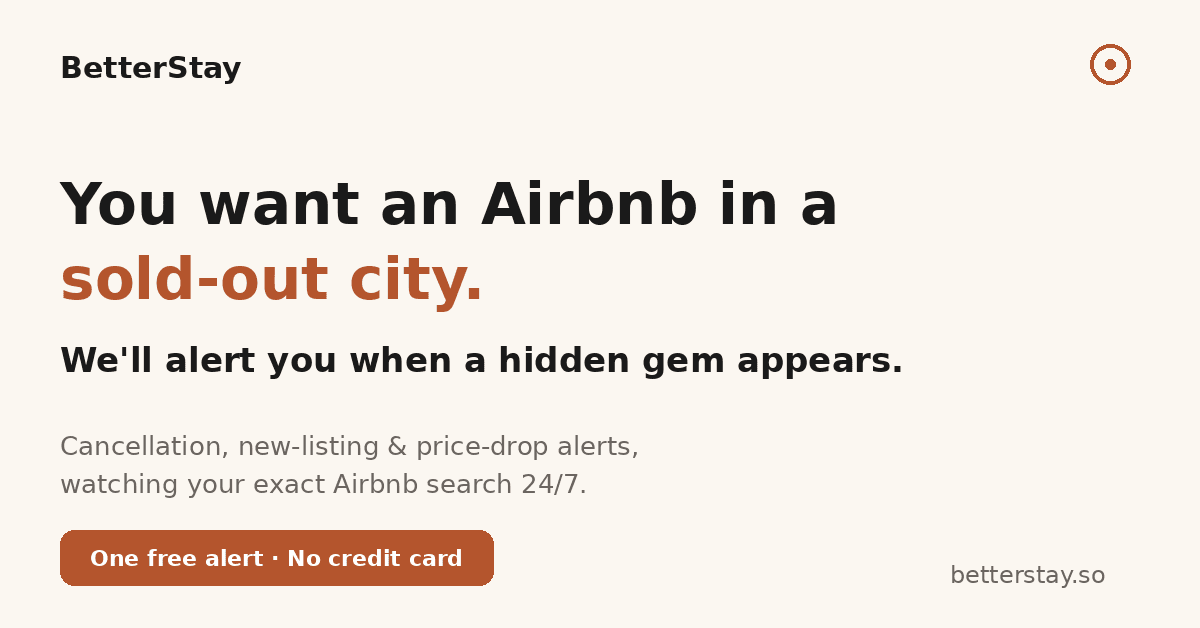 BetterStay - Never book Airbnb without i screenshot 1