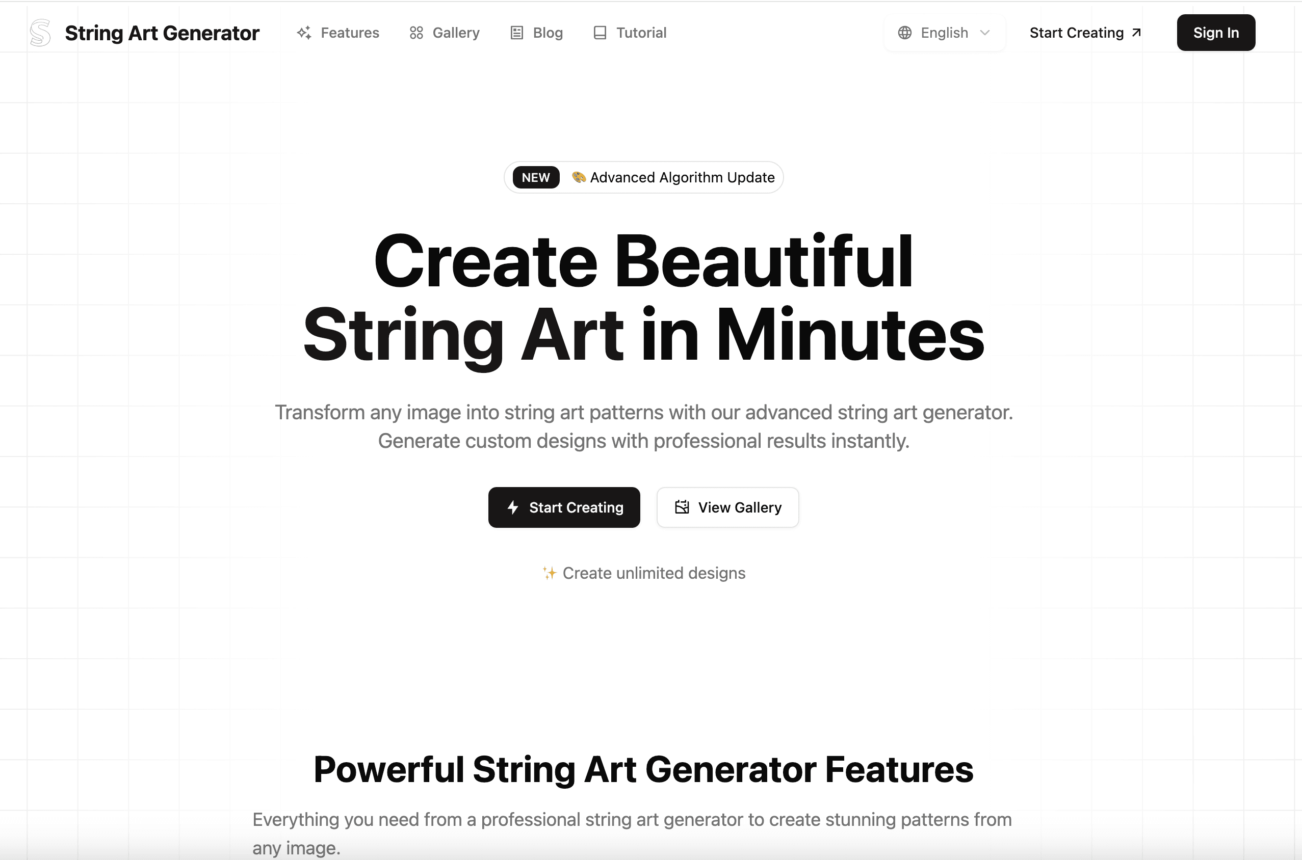 String Art screenshot 1