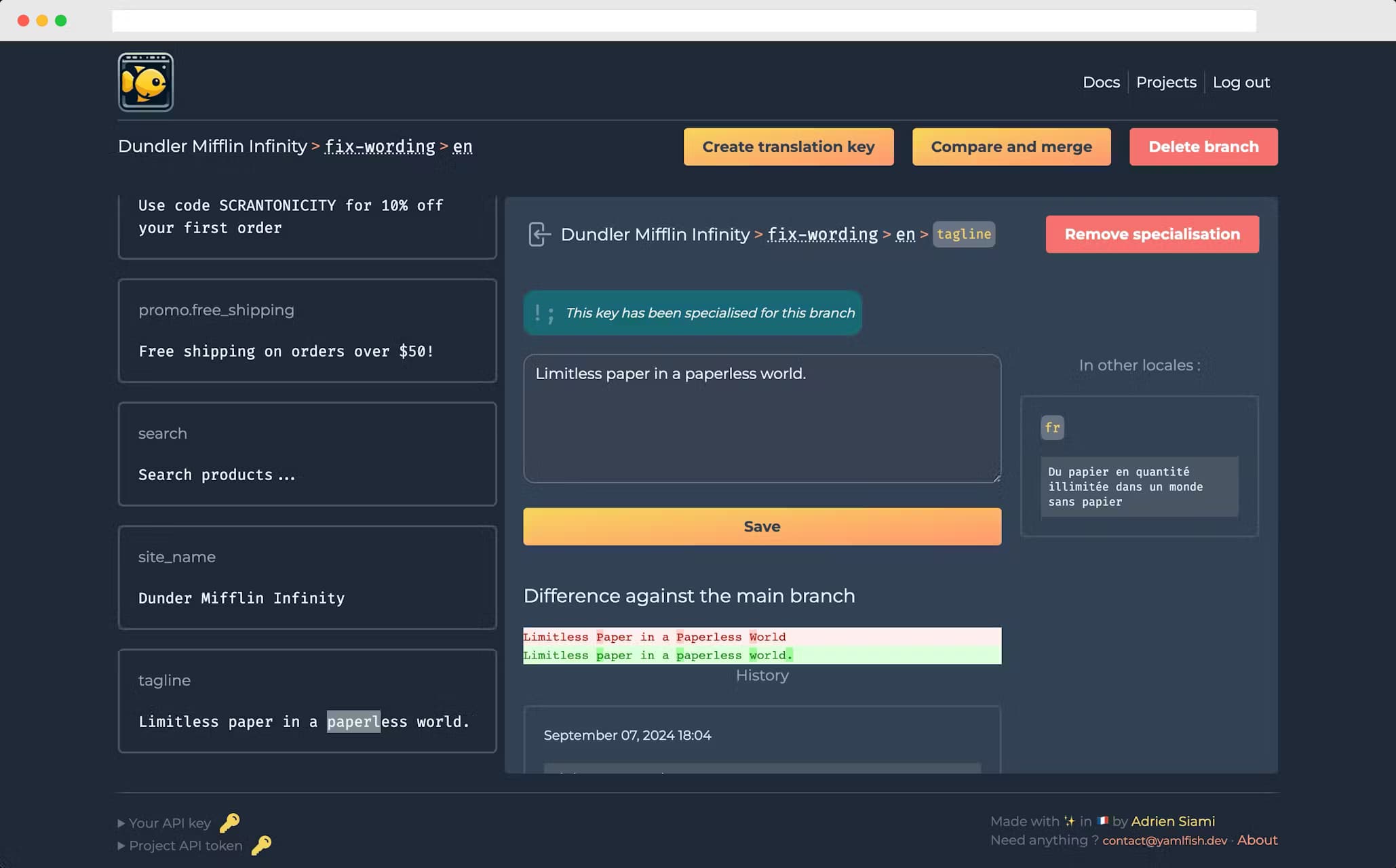 YAMLFish beta screenshot 1