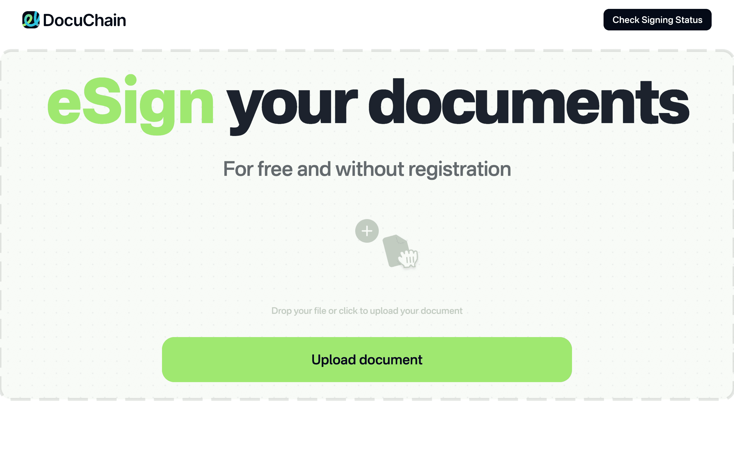 DocuChain screenshot 1