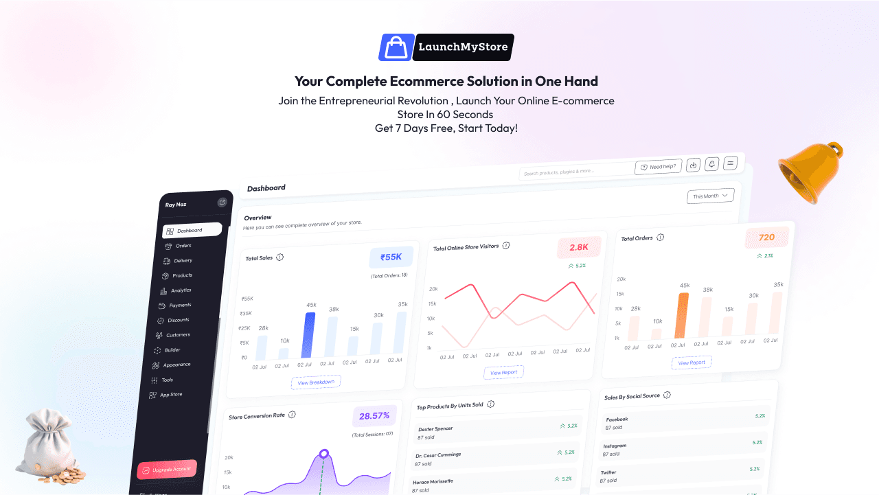 LaunchMyStore screenshot 1