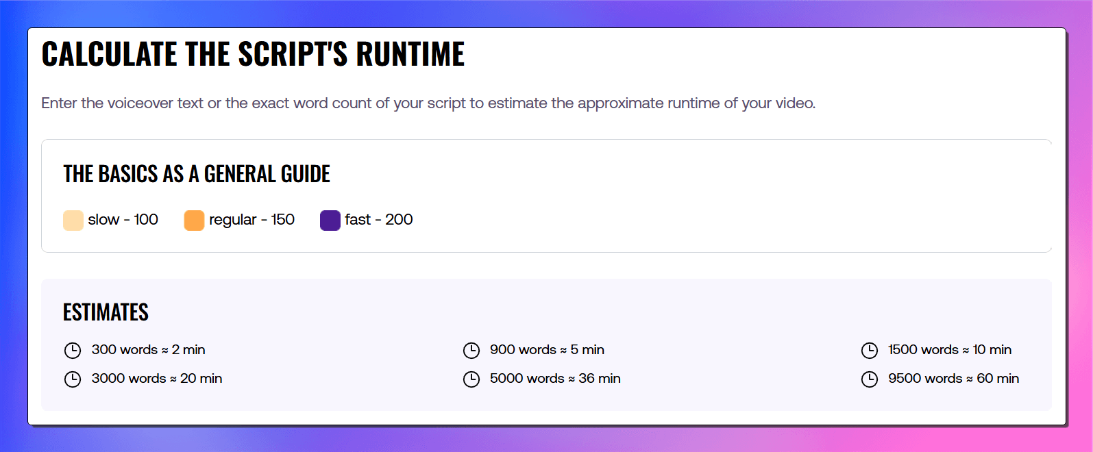 Script Timer by CRFT Video screenshot 1