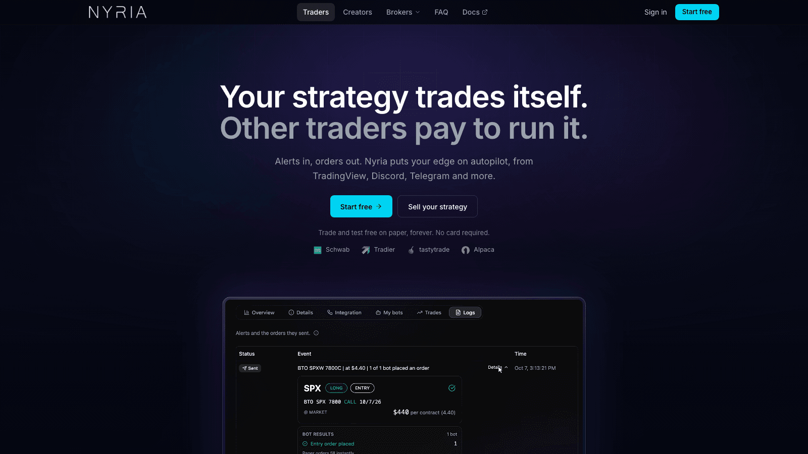 Nyria screenshot 1