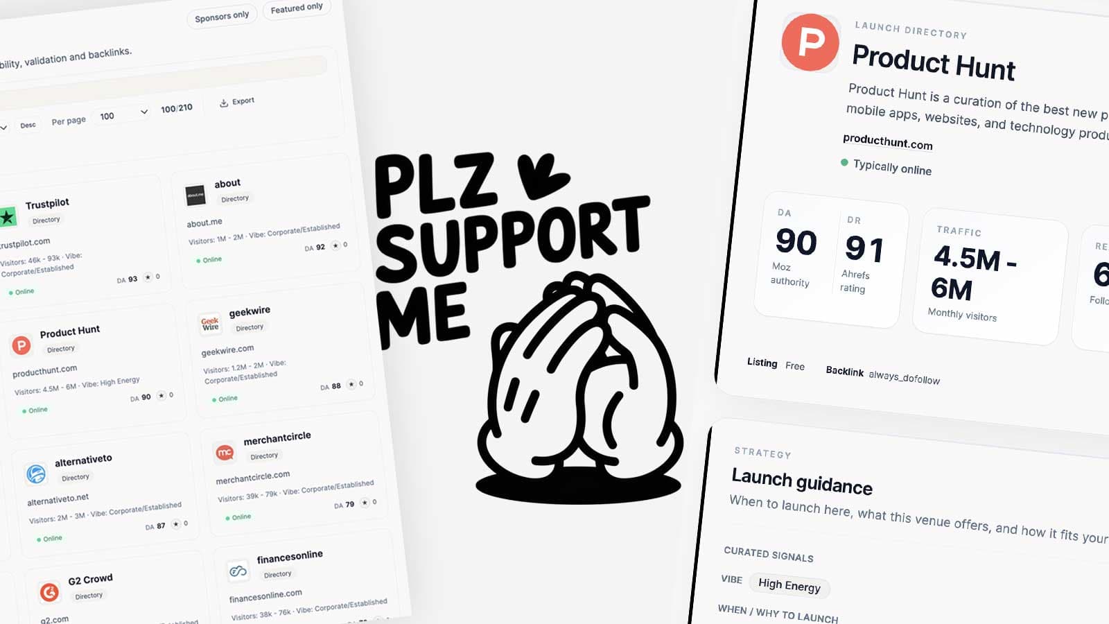 Plz Support Me screenshot 1