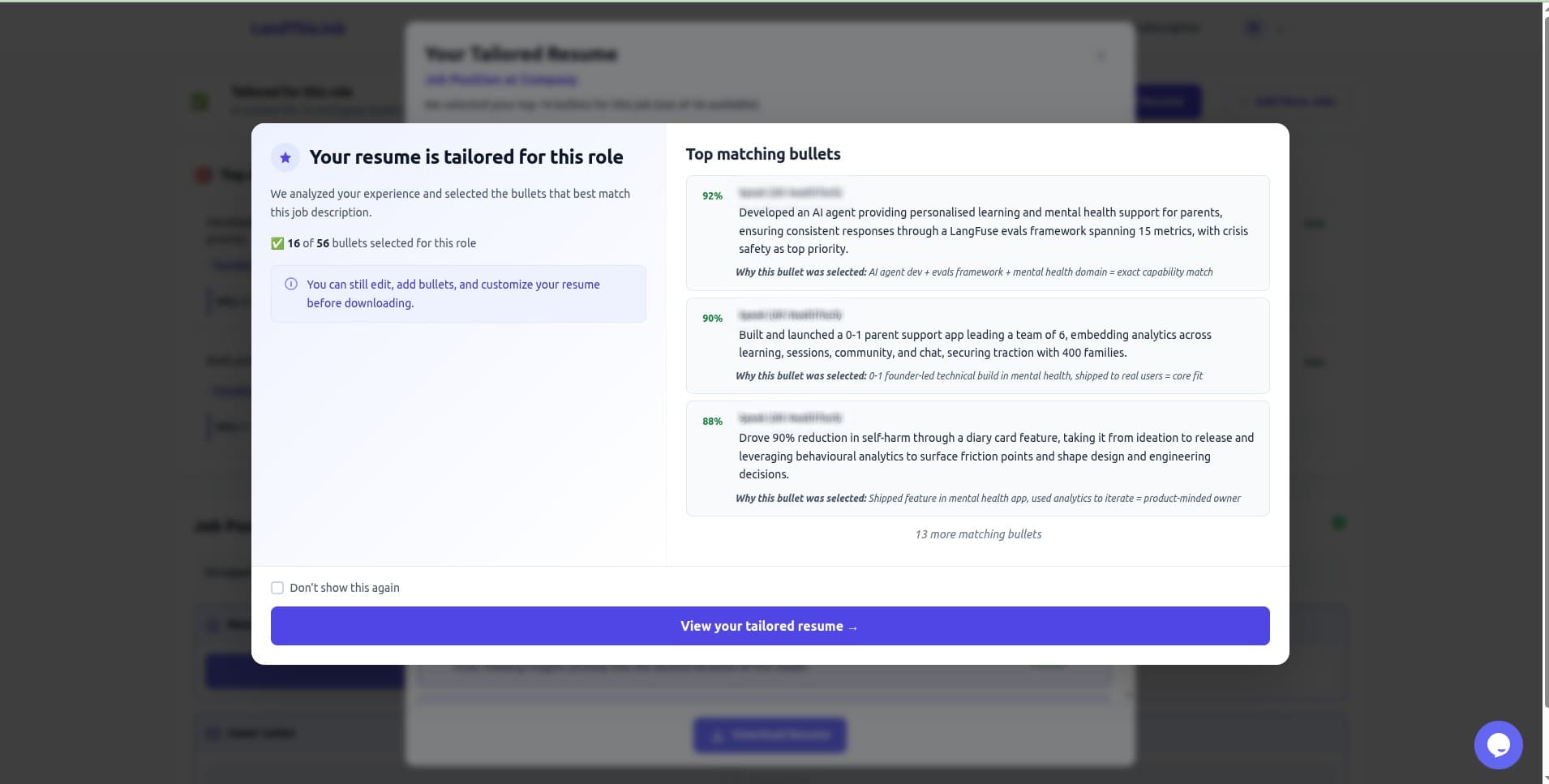 LandThisJob screenshot 1