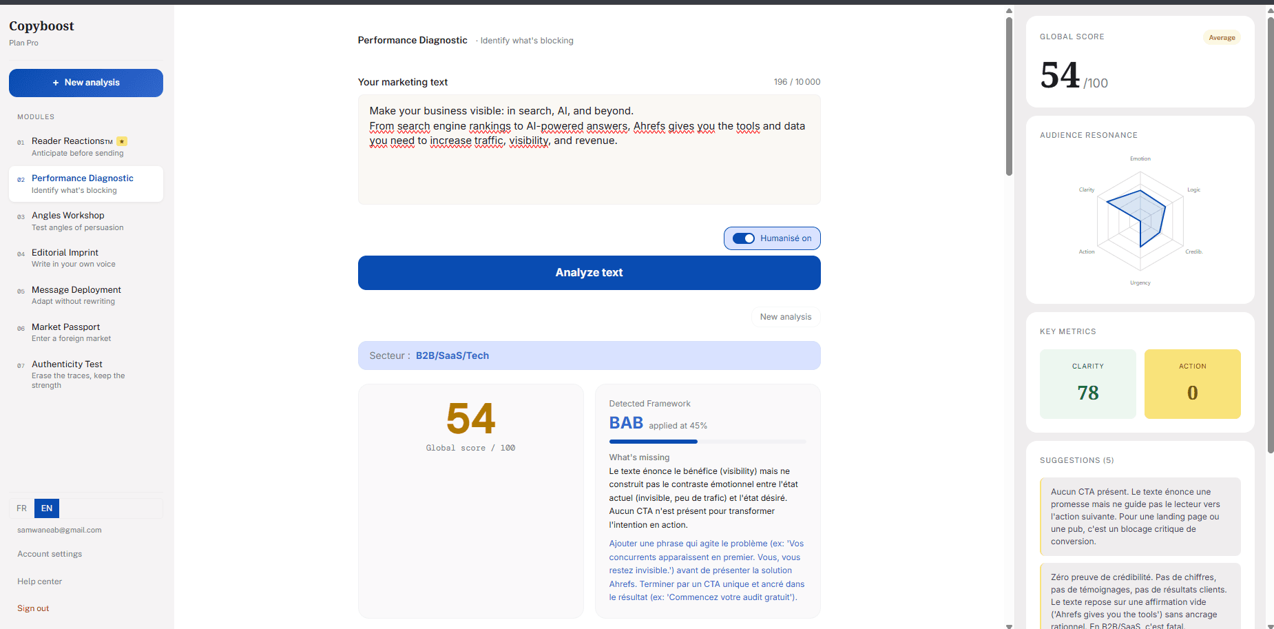 CopyBoost screenshot 1