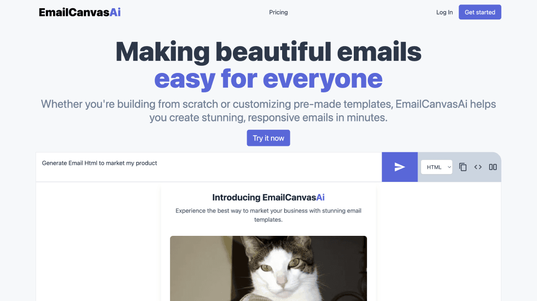 EmailCanvasAi screenshot 1