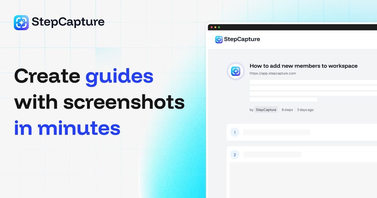 StepCapture screenshot 1