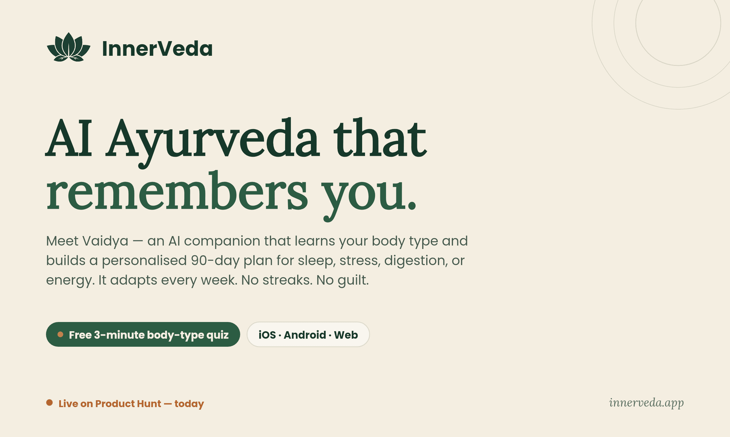 InnerVeda screenshot 1