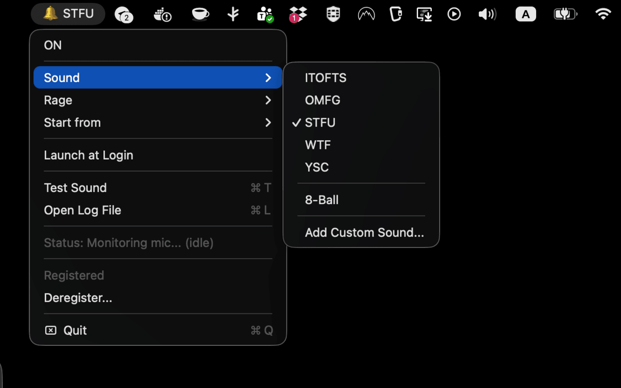 STFU — Rage Sounds for After the Call screenshot 1