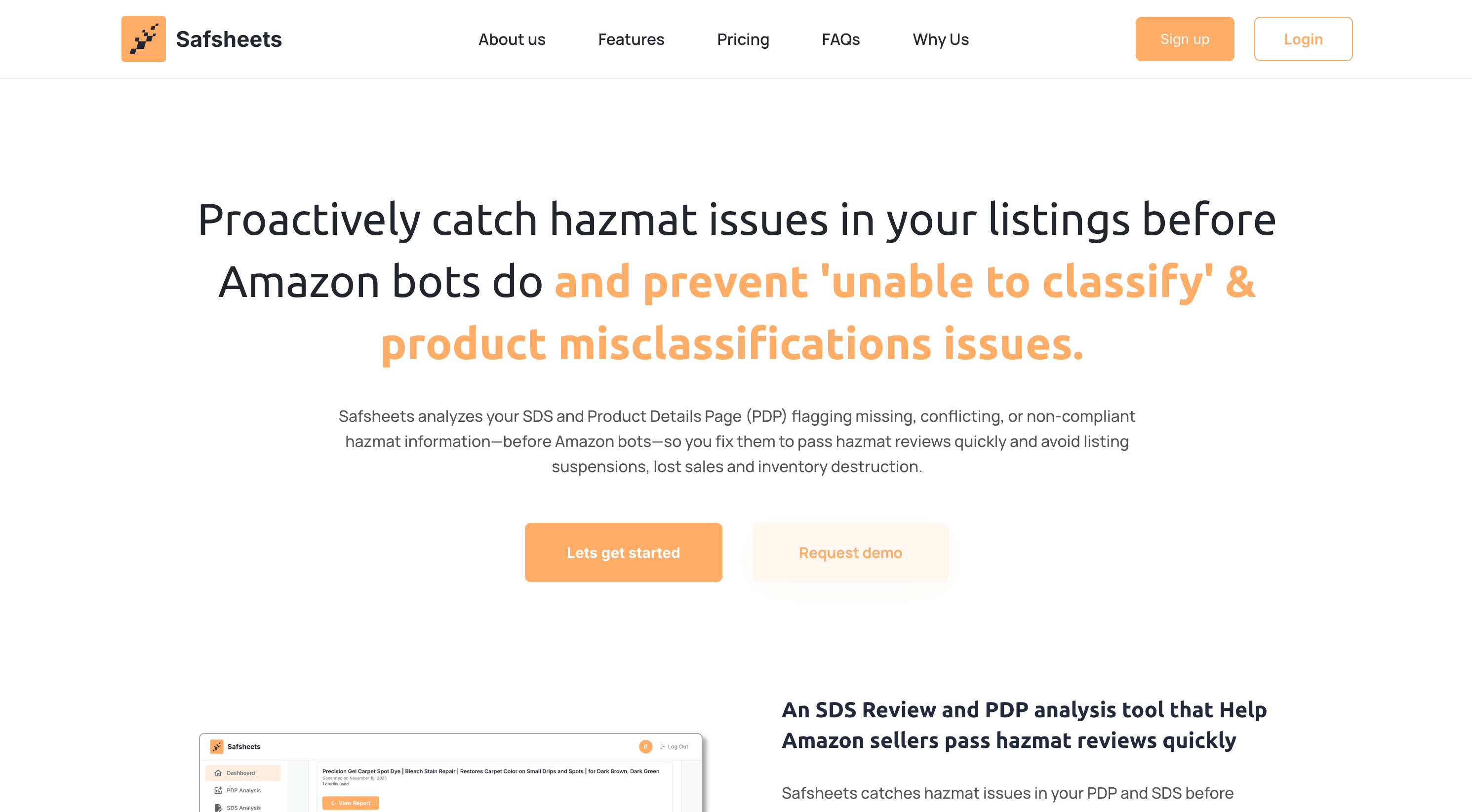 Safsheets screenshot 1