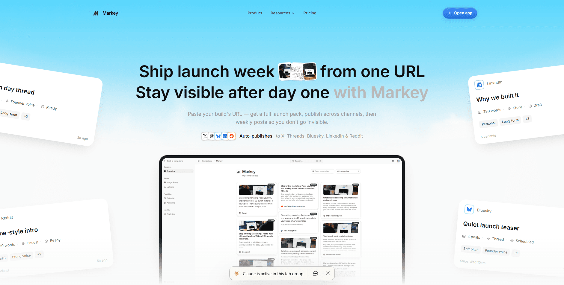 Markey screenshot 1