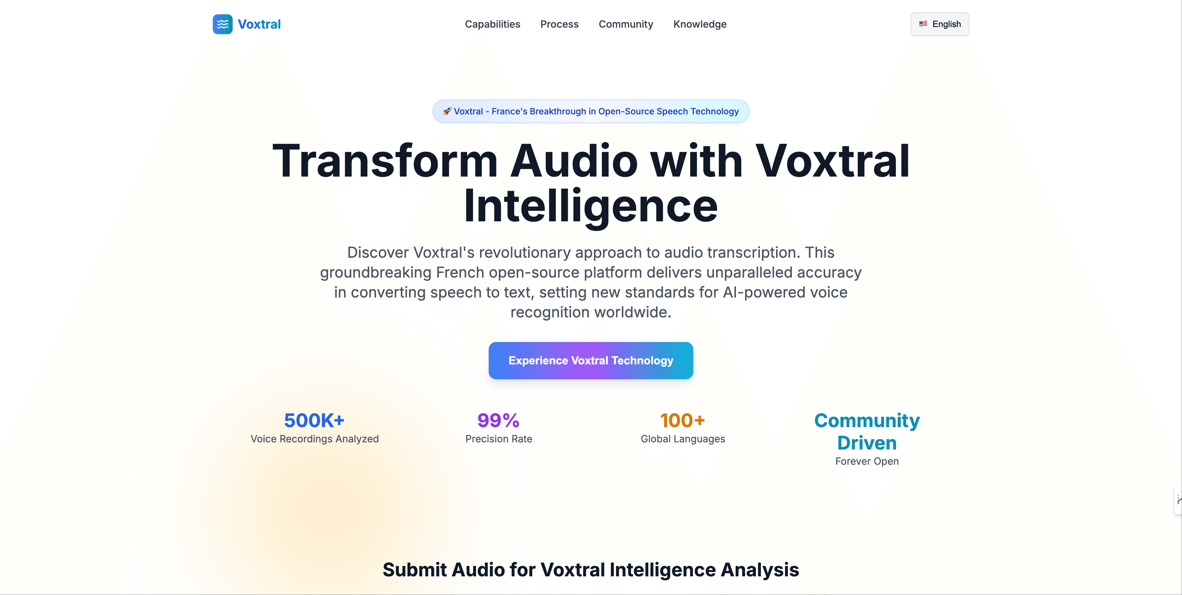 Voxtral screenshot 1