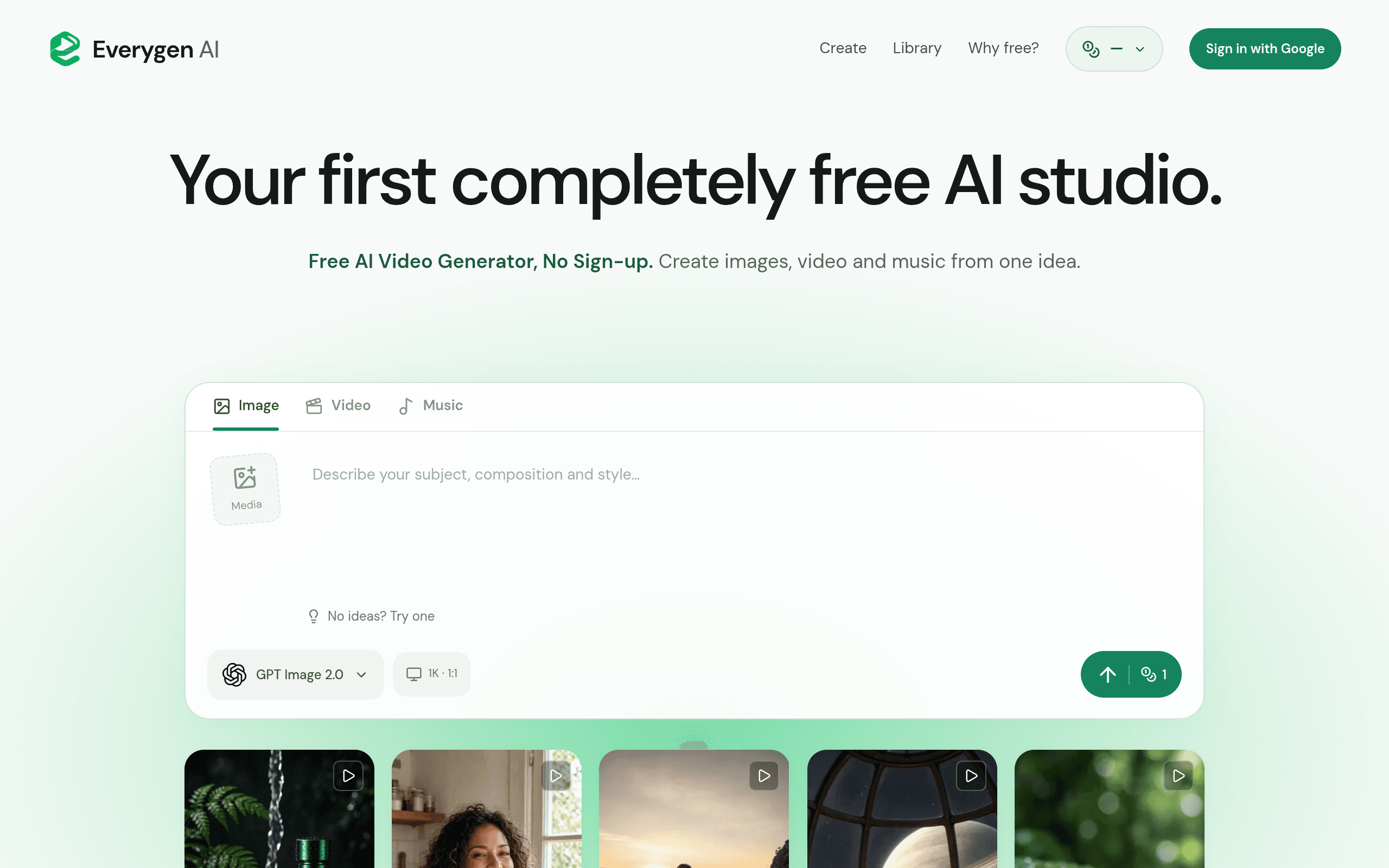Everygen AI screenshot 1