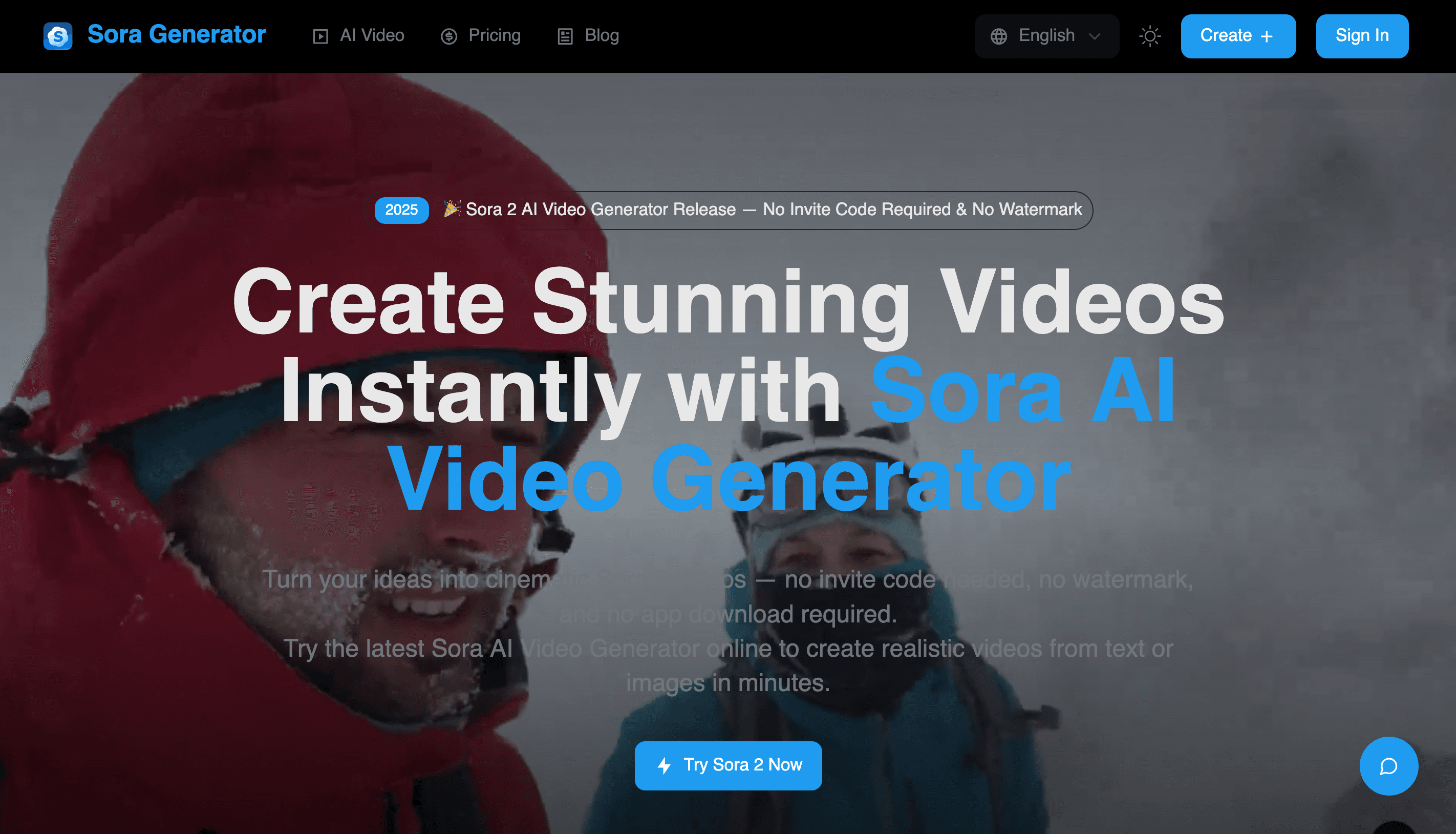 Sora AI Video Generator screenshot 1