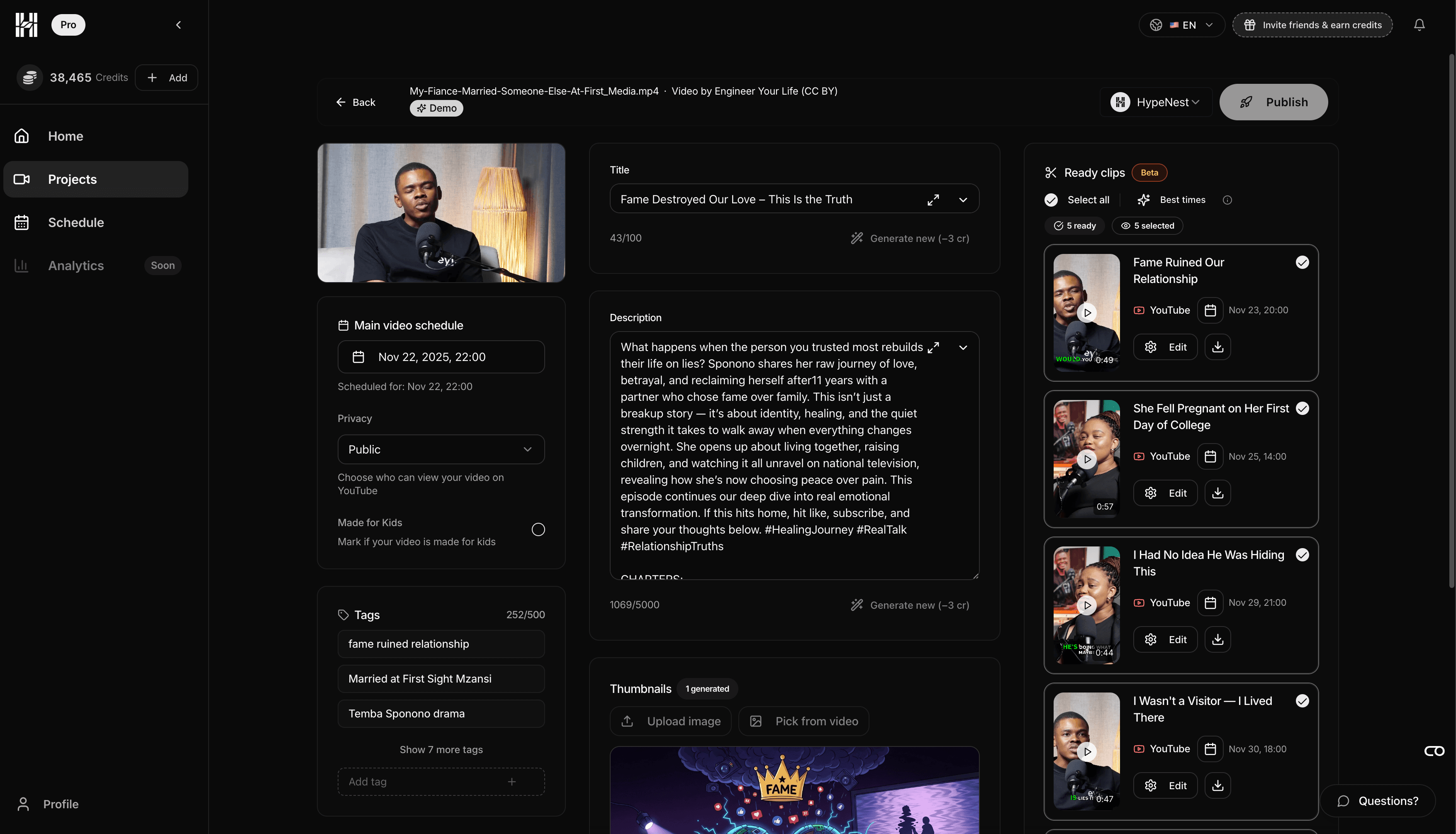 Hypenest screenshot 1