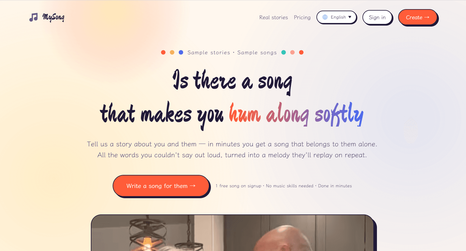 MySong – AI Custom Song Generator screenshot 1