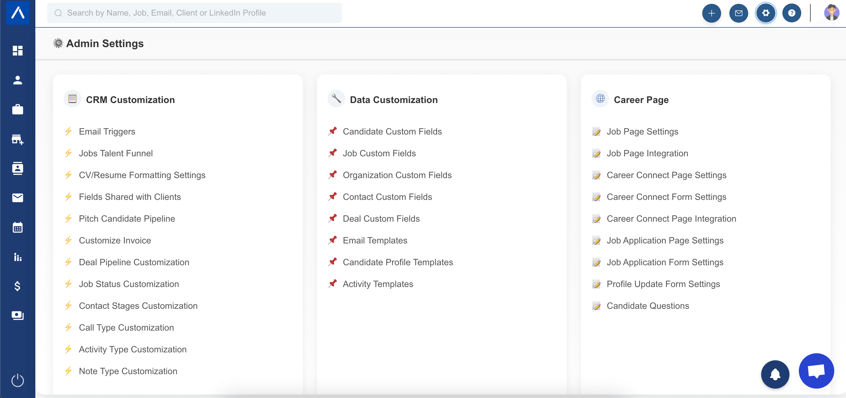 ATZ CRM screenshot 1