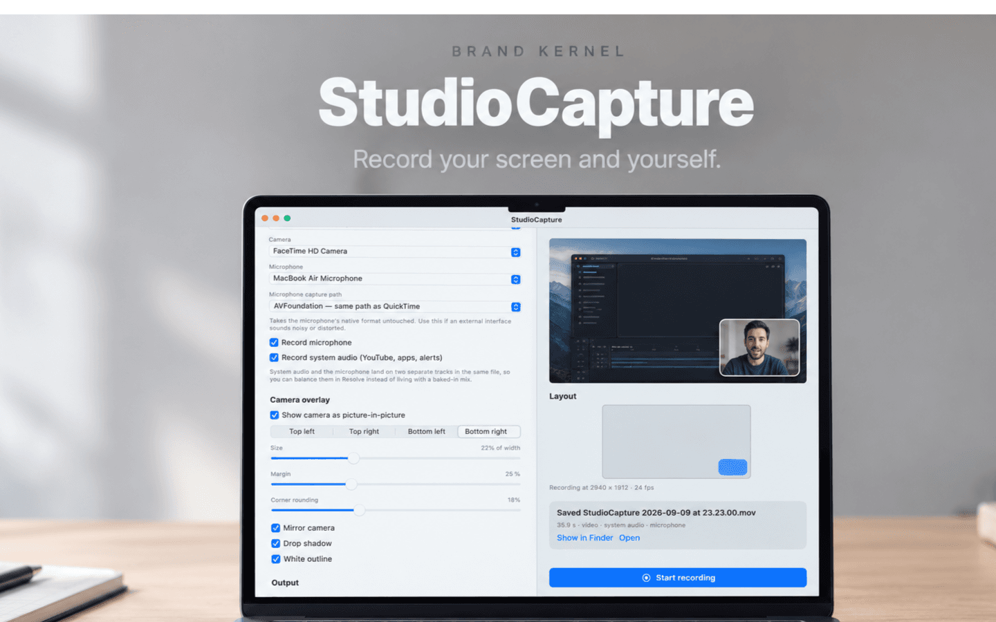 StudioCapture screenshot 1