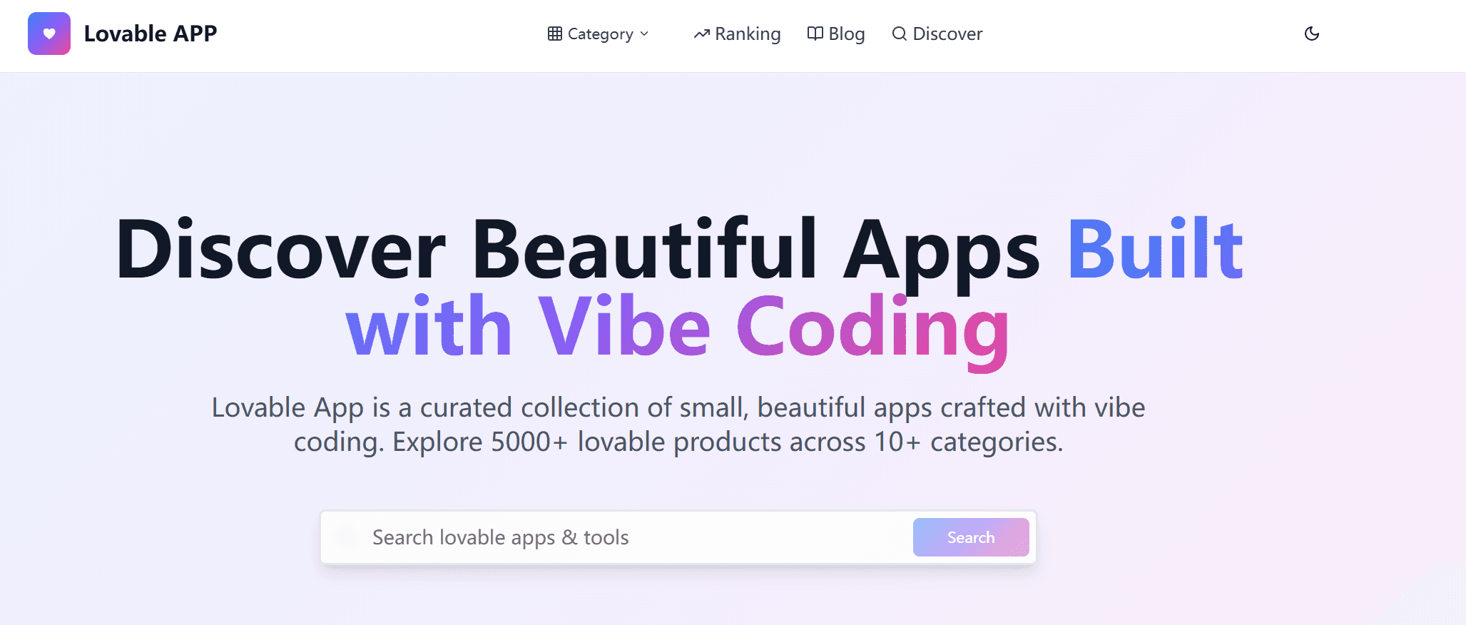 Lovable APP screenshot 1