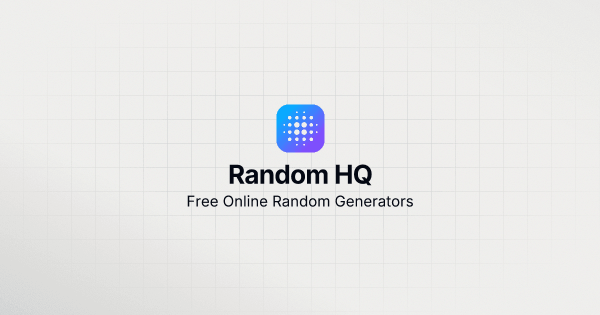 RandomHQ screenshot 1