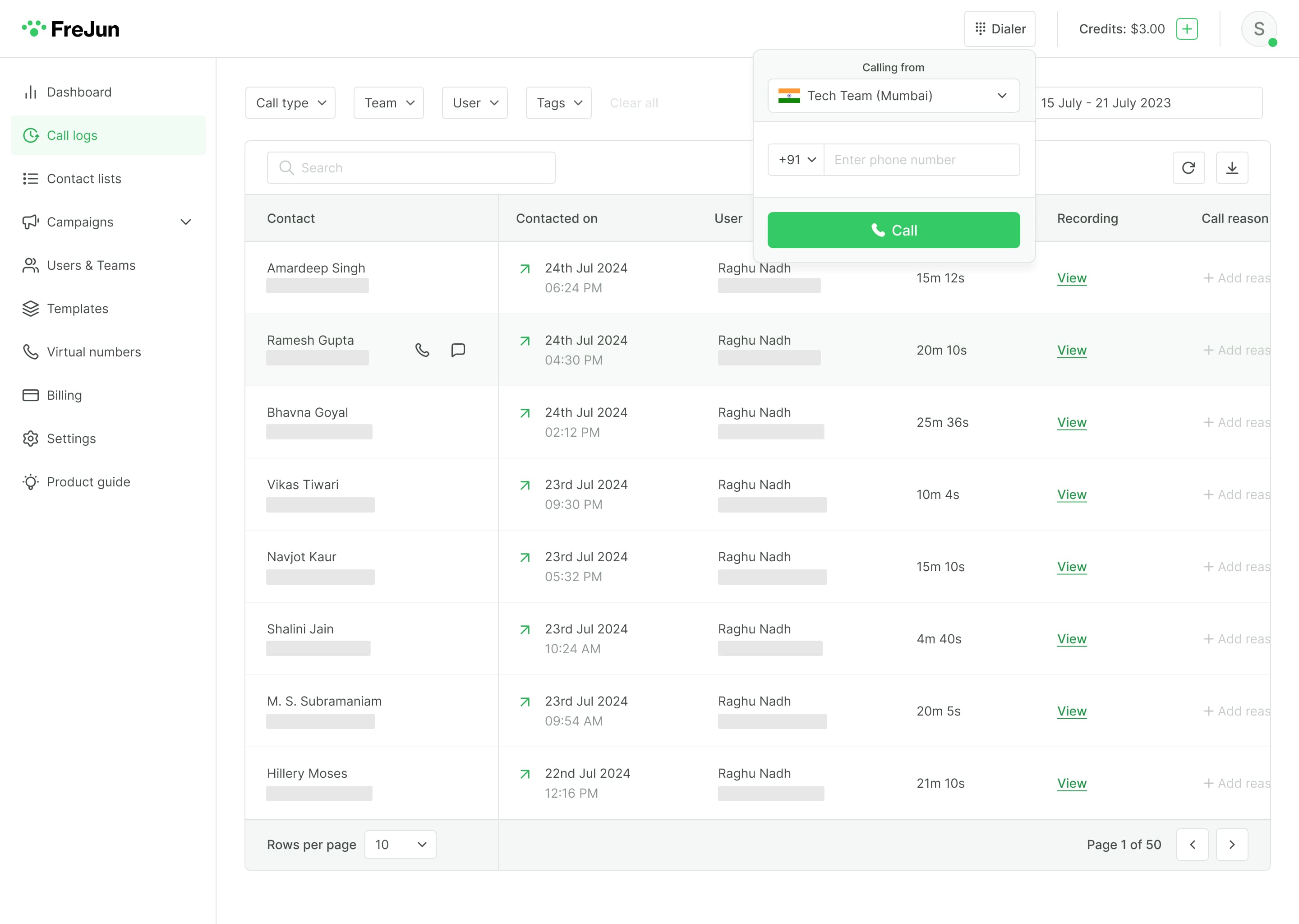 Frejun screenshot 1