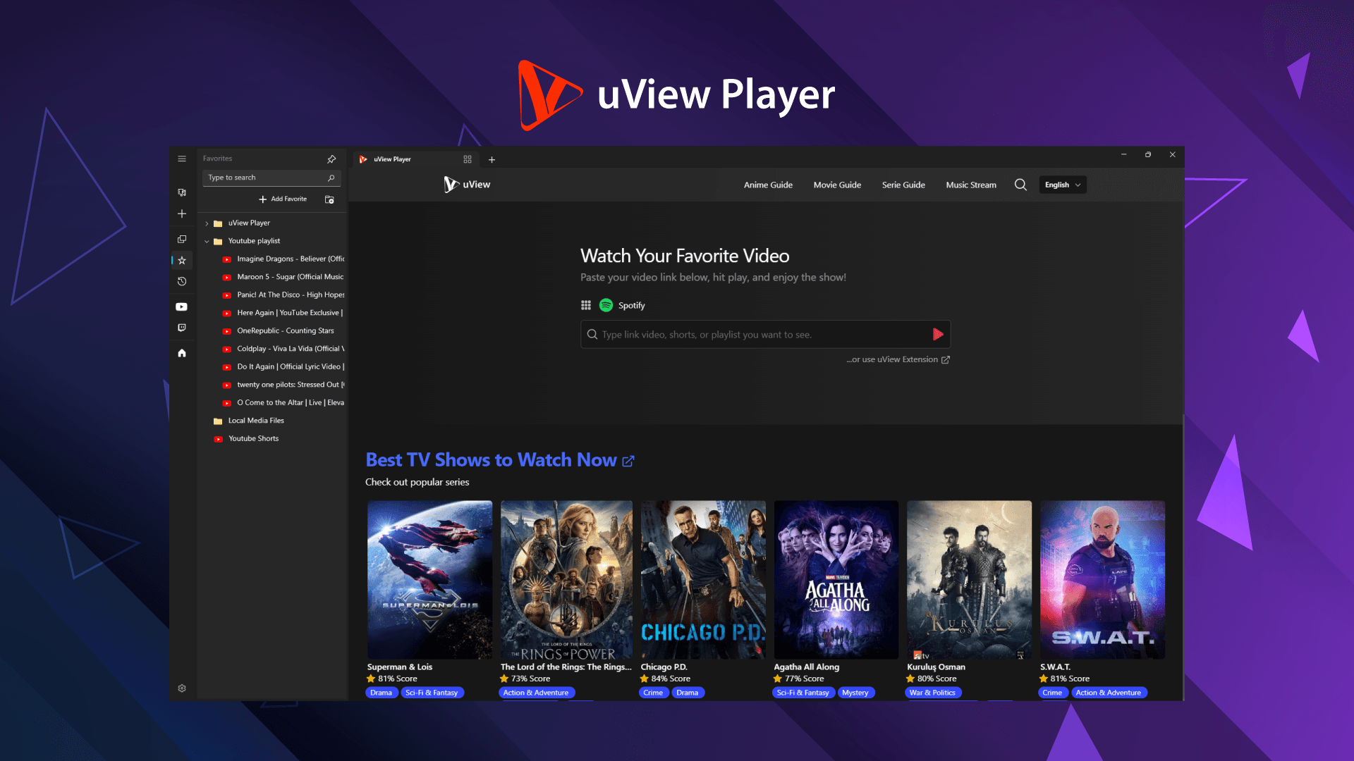 uView Player screenshot 1