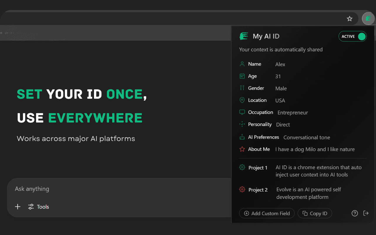 AI ID screenshot 1