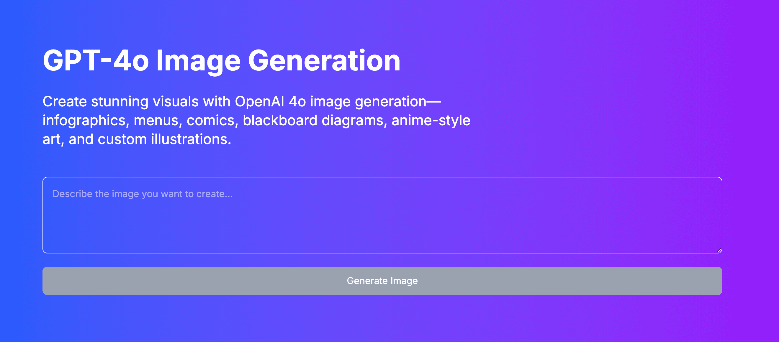 4o image generation screenshot 1