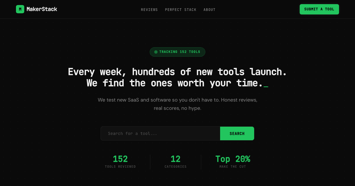 MakerStack screenshot 1