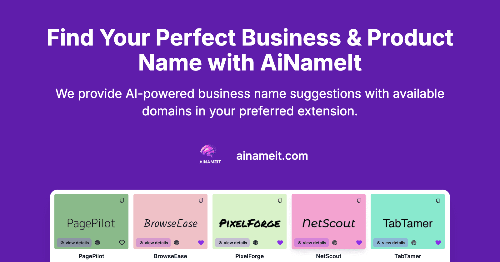 AiNameIt screenshot 1