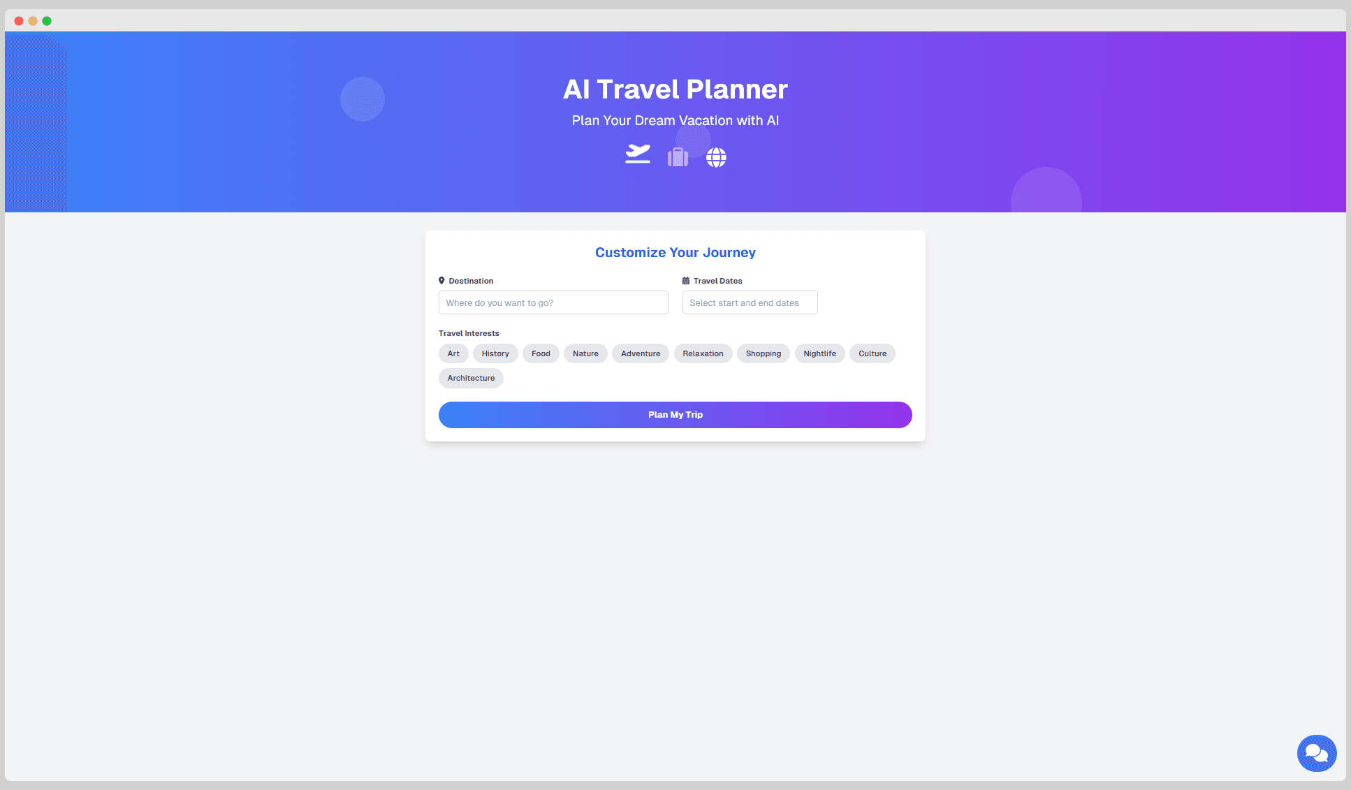 Travel Buddy AI screenshot 1