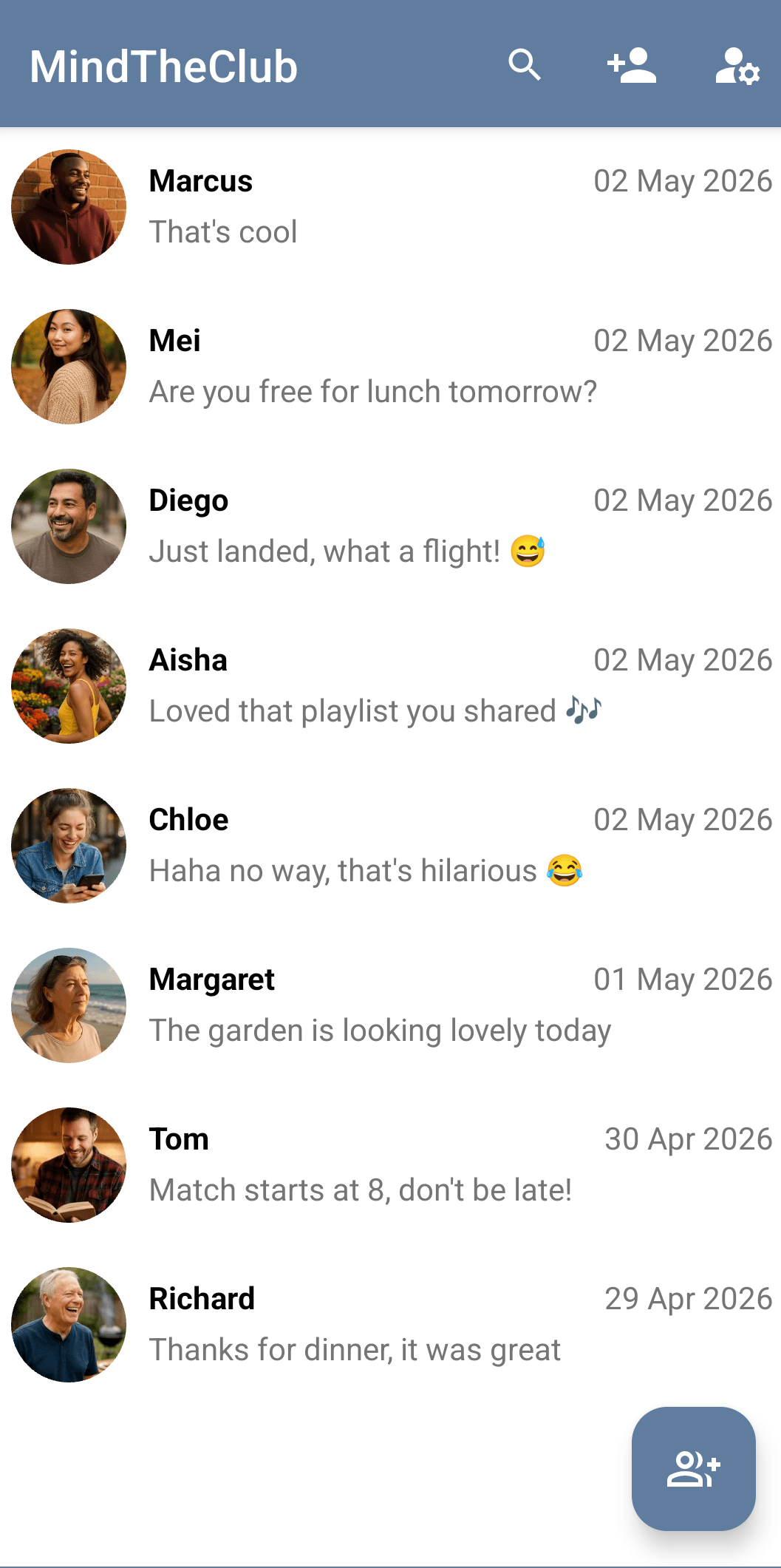MindTheClub screenshot 1