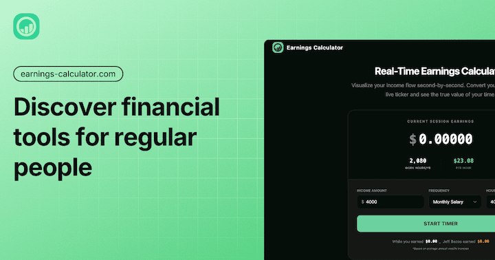 Earnings Calculator screenshot 1