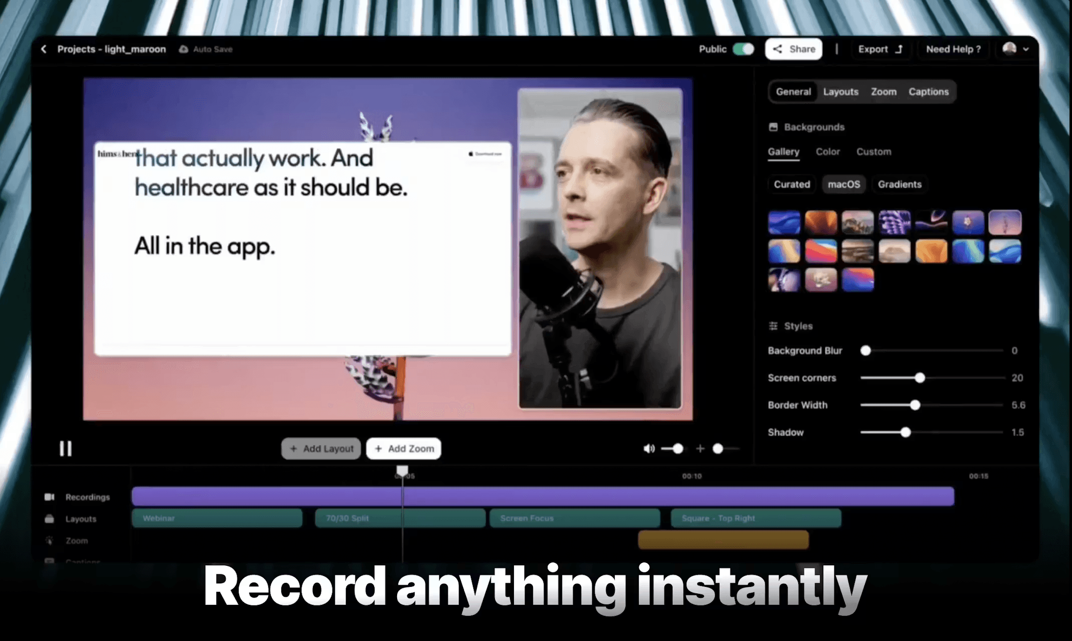 Vibrantsnap screenshot 1
