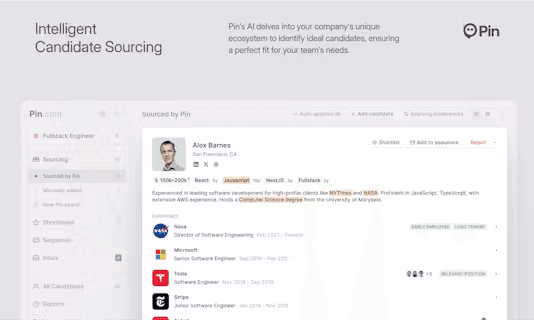 Pin - AI Recruiting screenshot 1