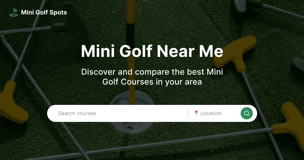Mini Golf Spots screenshot 1