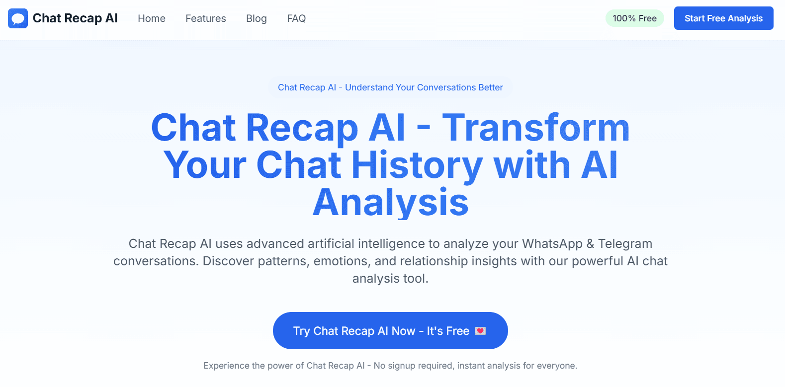 chatrecap screenshot 1