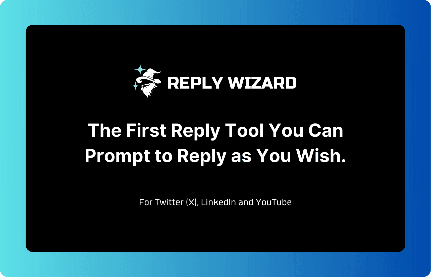 Reply Wizard screenshot 1