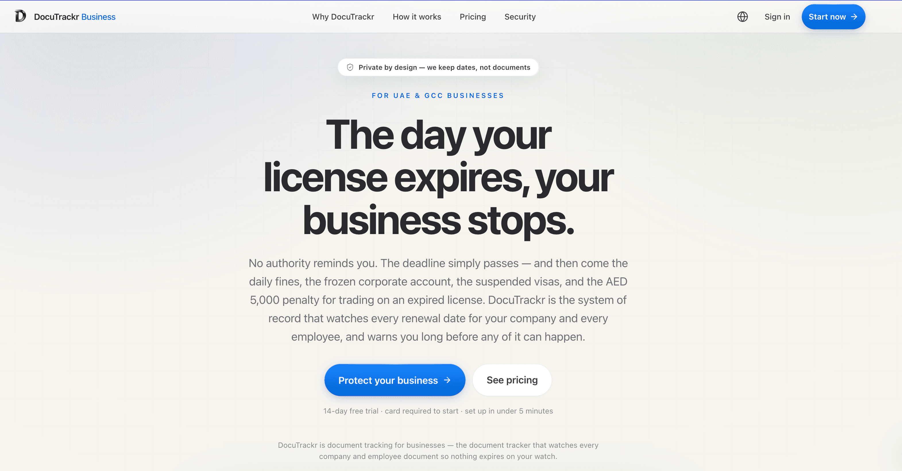 DocuTrackr screenshot 1