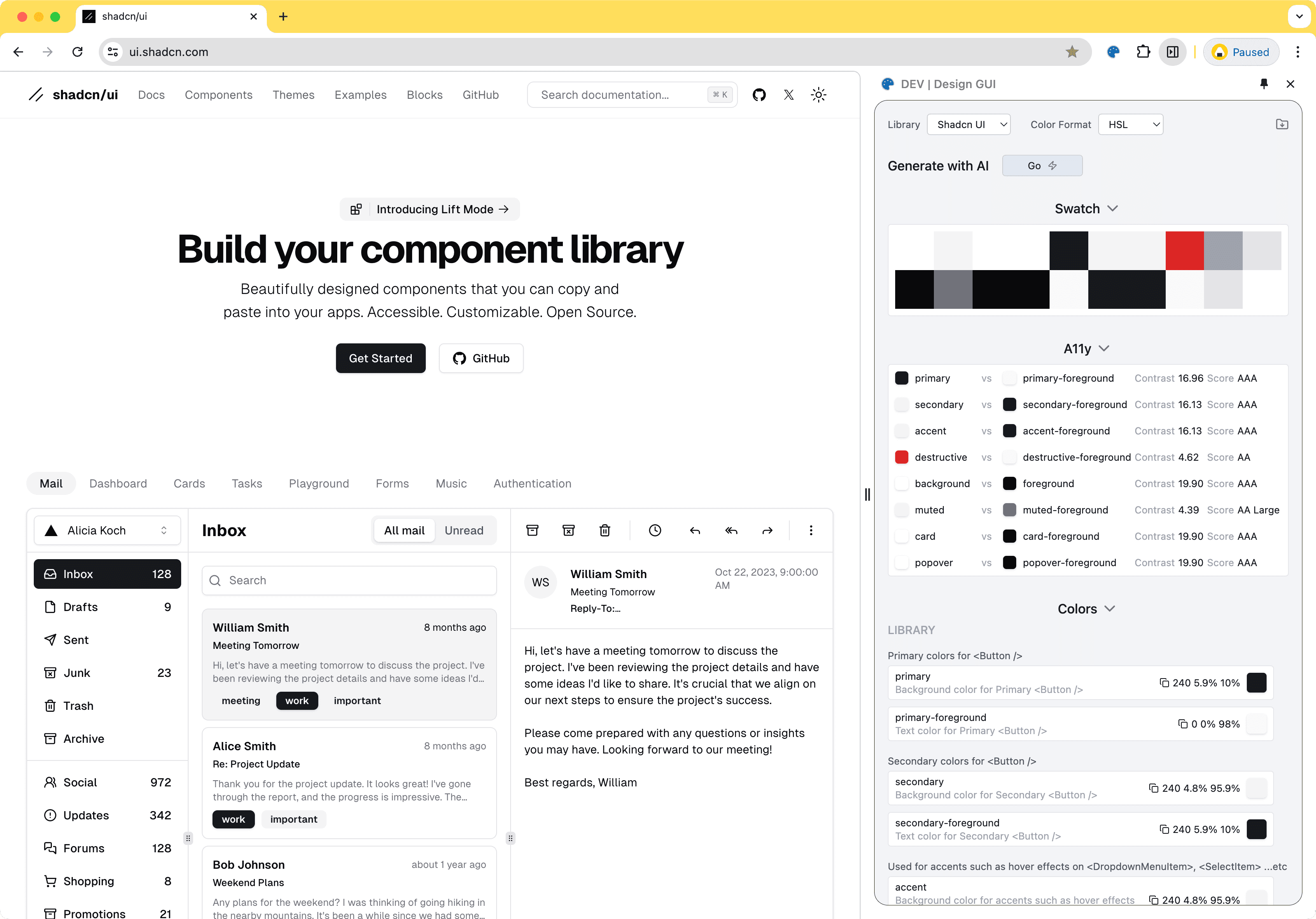 Design GUI screenshot 1
